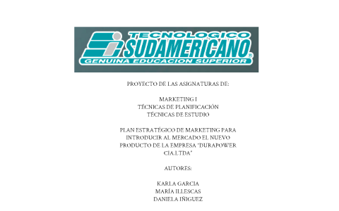 PLAN ESTRATÉGICO DE MARKETING by daniela carrion on Prezi