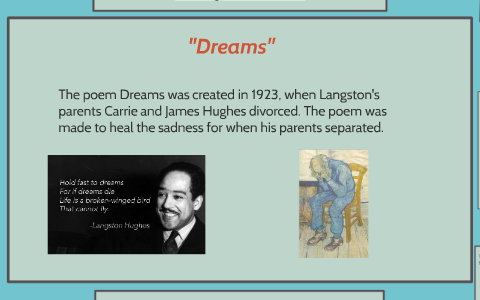 langston hughes hold fast to dreams