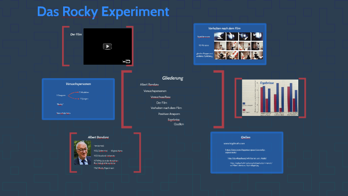 rocky experiment ergebnisse