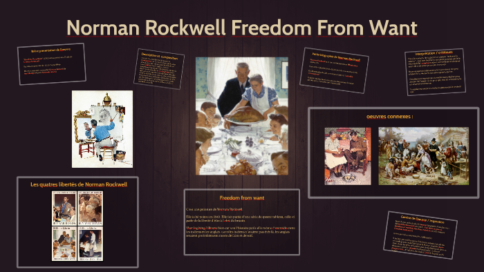Norman Rockwell Freedom From Want By Quentin Deville On Prezi Next