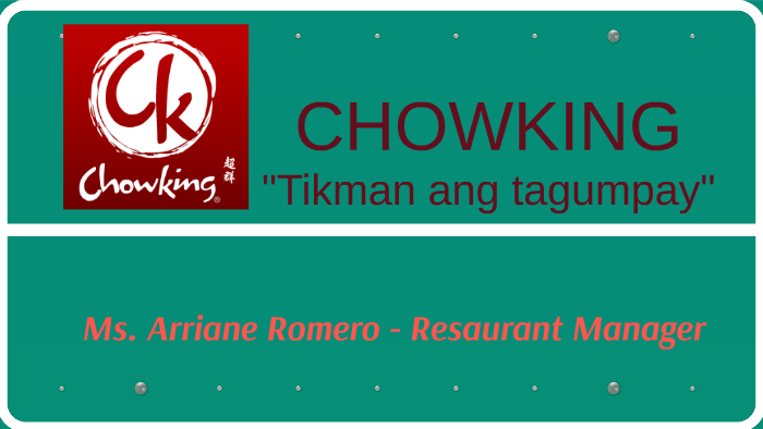 chowking by jaysy magsino chowking by jaysy magsino