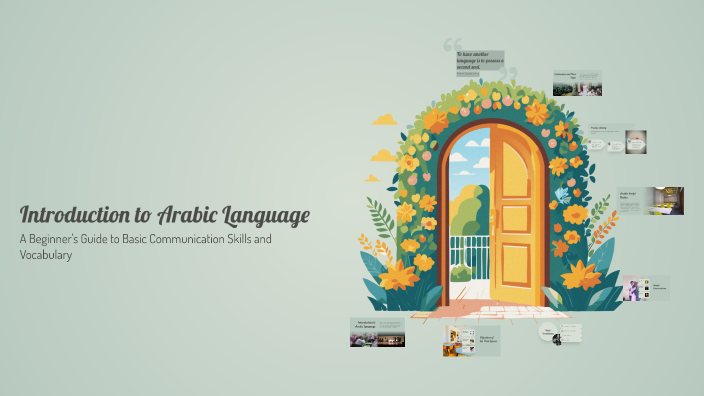 Introduction to Arabic Language by halima la on Prezi