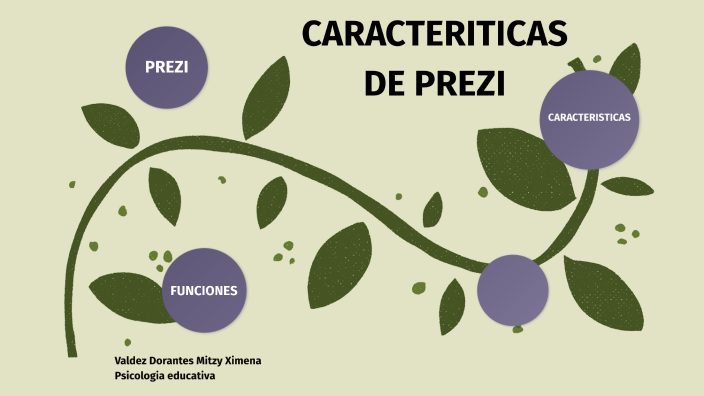 CARACTERISTICAS DE PREZI by Mitzy Ximena Valdez on Prezi