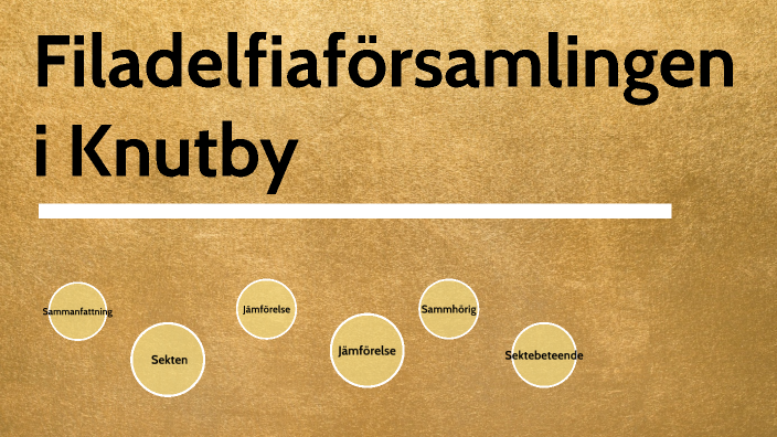 Filadelfiaförsamlingen Knutby By Agnes Smidfelt On Prezi