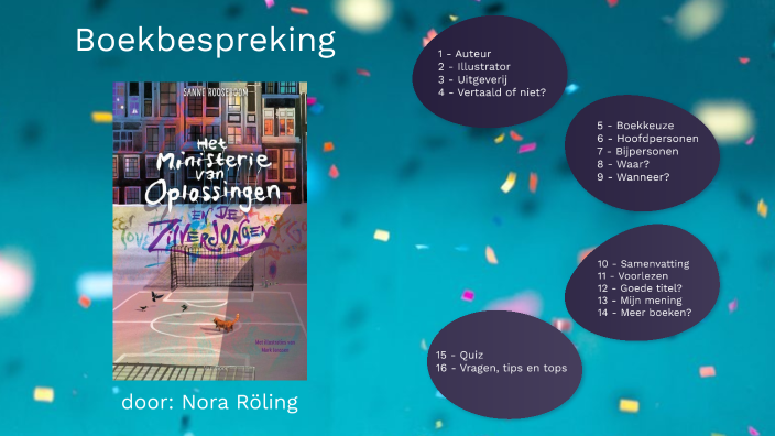 Boekbespreking - Ministerie van Oplossingen end e Zilverjongen by