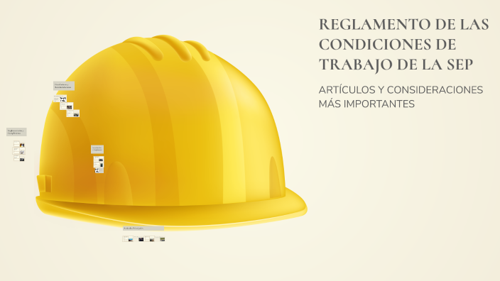 REGLAMENTO DE LAS CONDICIONES DE TRABAJO DE LA SEP by LORENA ZACARIAS