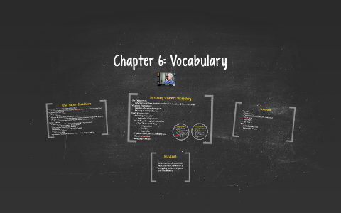 Chapter 6: Vocabulary by Stephanie Johnston on Prezi