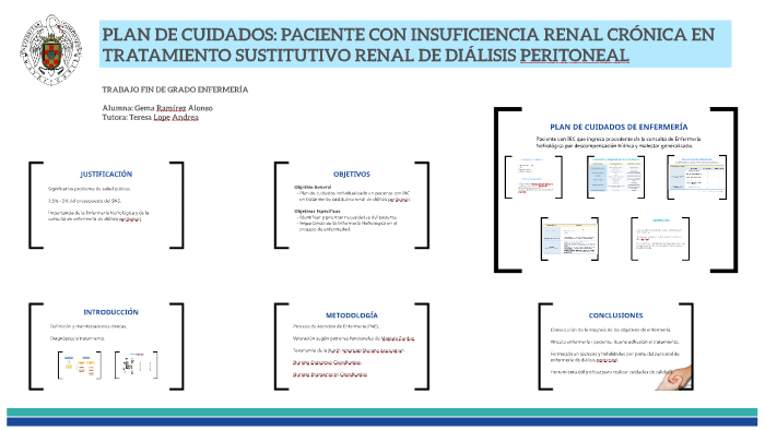 Plan De Cuidados De Enfermeria En Insuficiencia Renal
