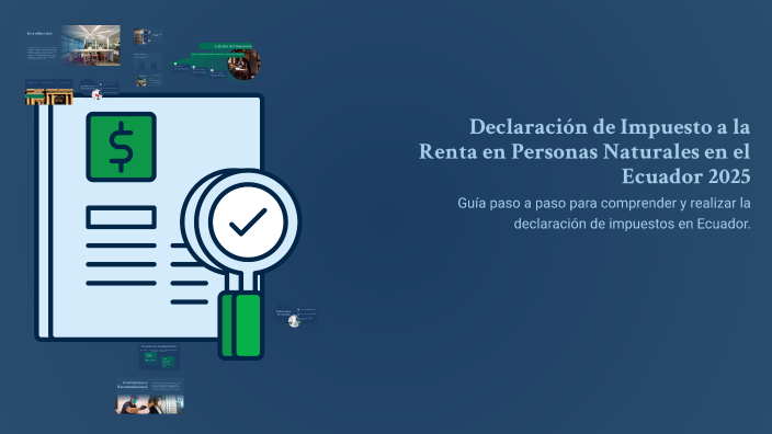 Declaración de Impuesto a la Renta en Personas Naturales en el Ecuador ...
