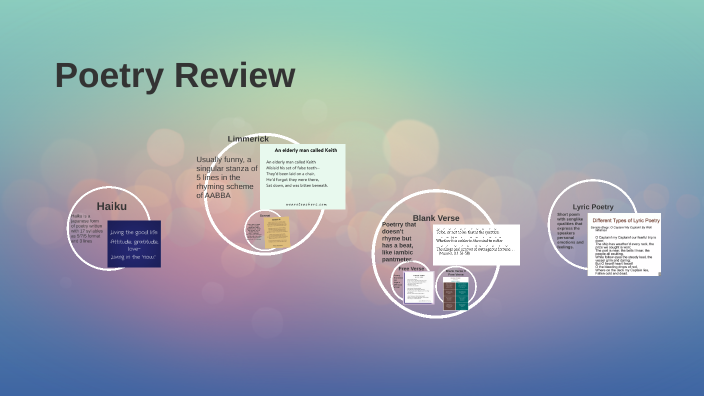 Poetry Review by Riss Roberts on Prezi