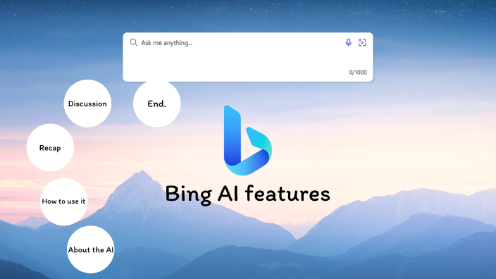 Bing AI features by Hristo Ivanchev on Prezi