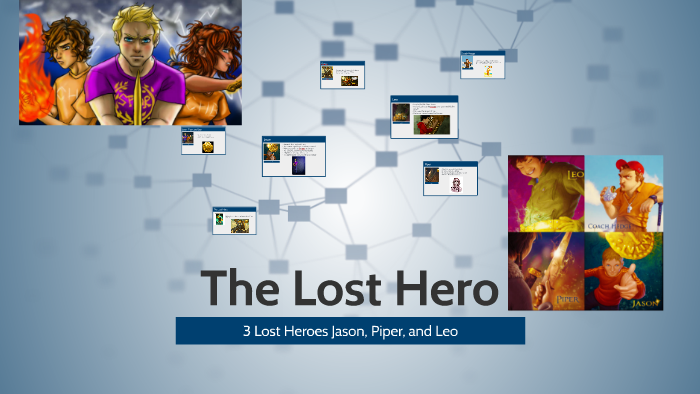 the lost hero piper leo and jason