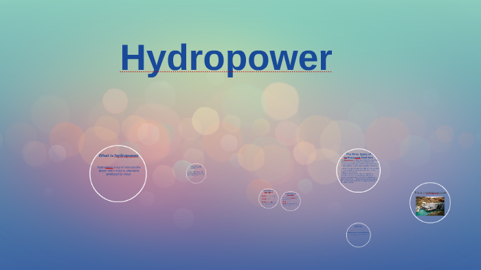 Hydropower by Lukas Kellerman on Prezi