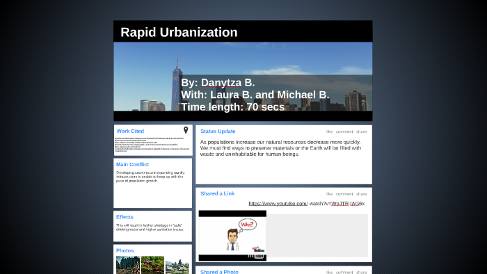 Rapid Urbanization by Michael Bolden on Prezi