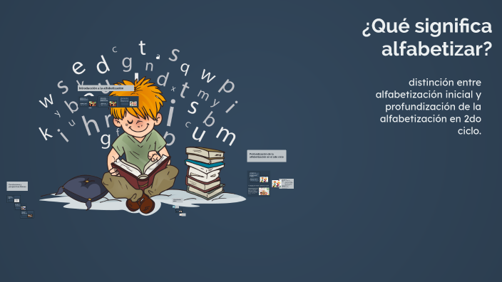 ¿Qué significa alfabetizar? by Lucia Navarro on Prezi
