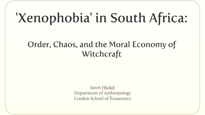 qualitative research on xenophobia