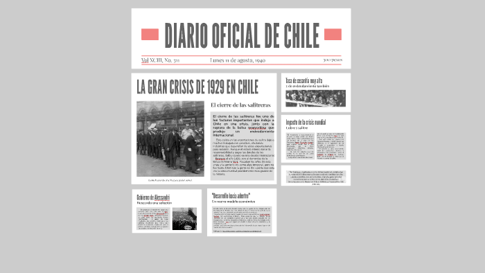 LA GRAN CRISIS DE 1929 EN CHILE by Michu the squirrel on Prezi