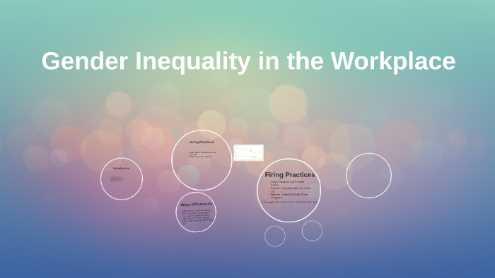 Gender Inequality in the Workplace by Justin Champion on Prezi