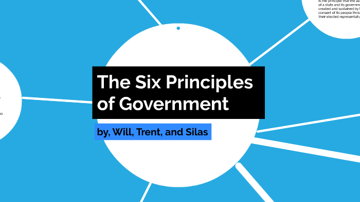 The Six Principles Of Government By Trent Mitchell 0589