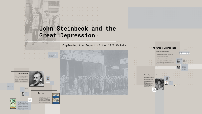 John Steinbeck and the Great Depression by Giorgio Zotta on Prezi