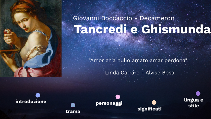 TANCREDI E GHISMUNDA By LINDA CARRARO