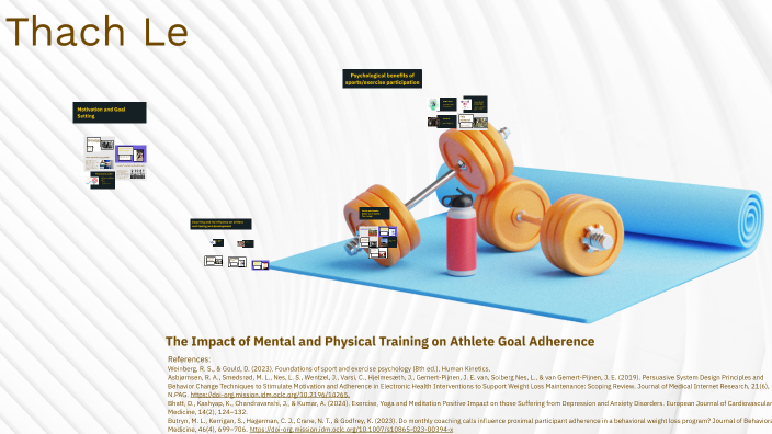 The Impact of Mental and Physical Training on Athlete Goal Adherence by ...