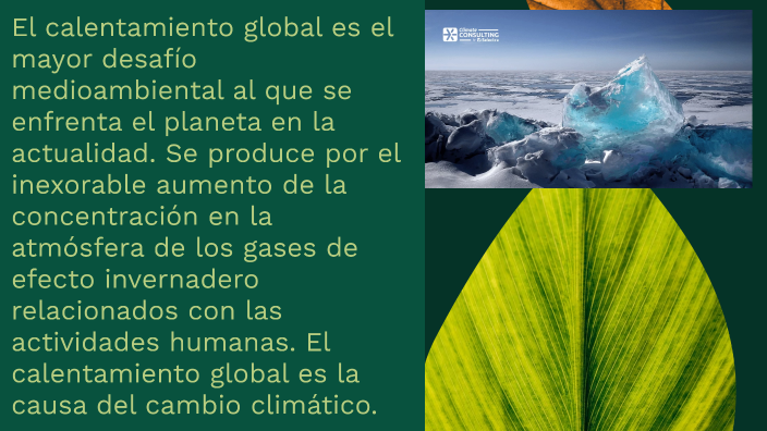 CALENTAMIENTO GLOBAL by amelia Bravo on Prezi
