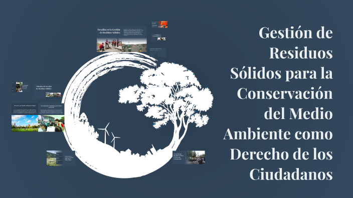 Gestión de Residuos Sólidos para la Conservación del Medio Ambiente ...