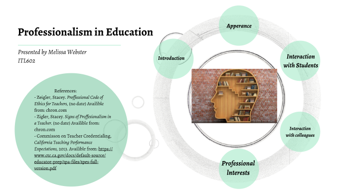 Professionalism in Education by Melissa Webster on Prezi