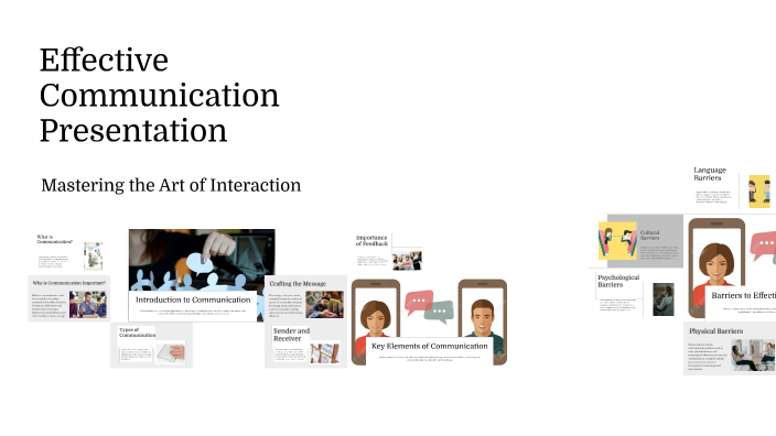 Effective Communication Presentation by Baris Koc on Prezi