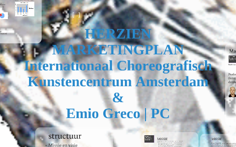 Herzien Marketingplan Internationaal Choreografisch Kunstencentrum