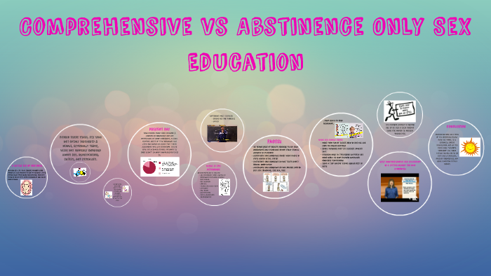 Comprehensive Vs Abstinence Only Sex Education By Jessilee