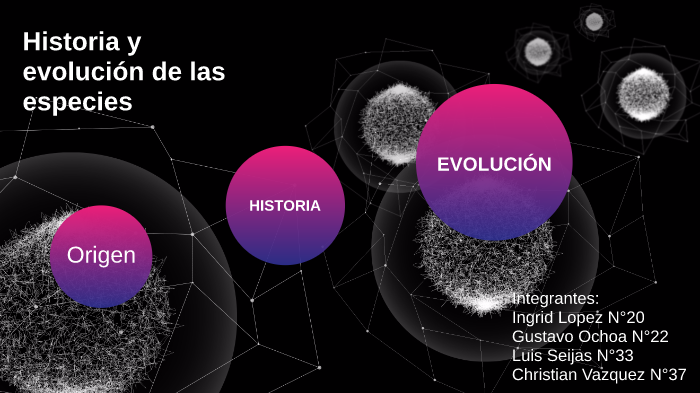 historia y evolucion de las especies by luis adolfo seijas trompiz on Prezi