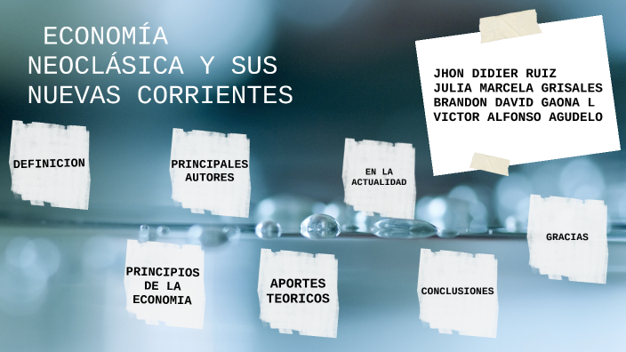 ECONOMÍA NEOCLÁSICA Y SUS NUEVAS CORRIENTES by MARCELA GRISALES on Prezi