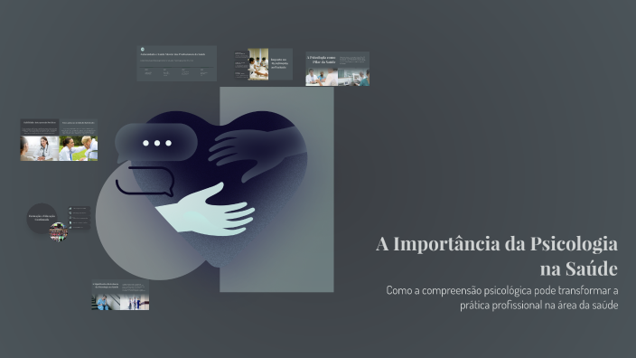 A Importância da Psicologia na Saúde by Raissa Ferreira on Prezi