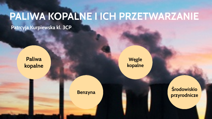 Paliwa Kopalne I Ich Przetwarzanie By Patrycja Kurpiewska On Prezi