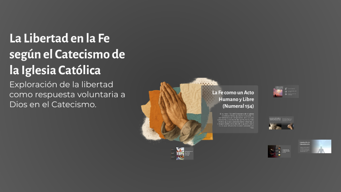 La Libertad en la Fe según el Catecismo de la Iglesia Católica by ...