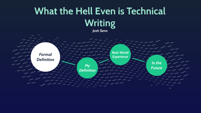 technical-writing-definition-by-josh-senn