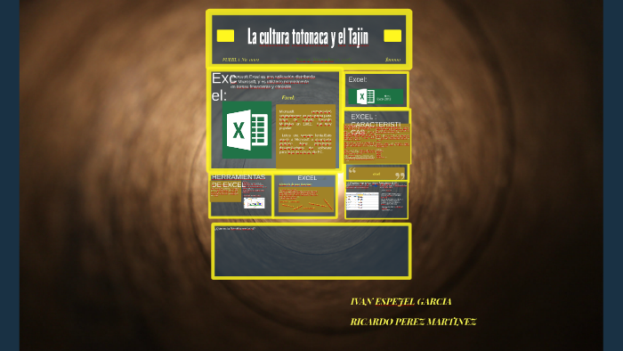 ¿QUE ES EXCEL? by Ivan Espejel Garcia on Prezi