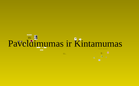 Paveldimumas Ir Kintamumas By Paulina Paulina