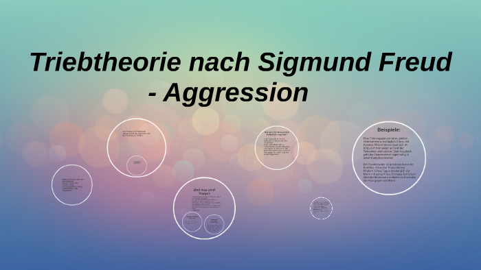 Triebtheorie Nach Sigmund Freud Im Hinblick Auf Aggressionen prezi.com