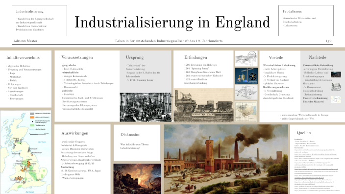 Industrialisierung In England By Adrienn Mester On Prezi