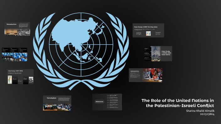The Role of the United Nations in the Palestinian–Israeli Conflict by ...