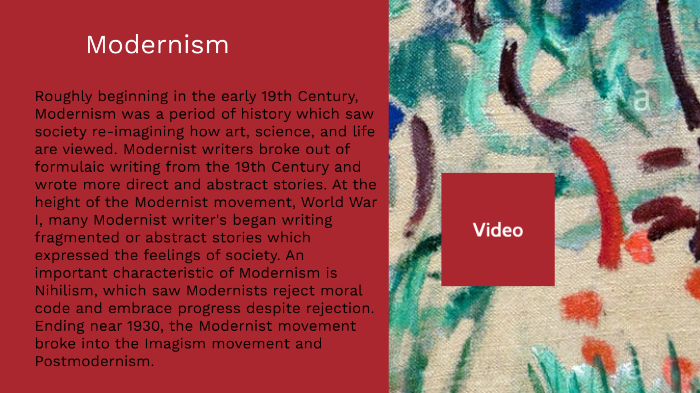 Imagism and Modernism by Luis Guerrero on Prezi