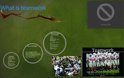What is teamwork by Andrew Sanchez on Prezi