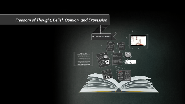 freedom of thought belief opinion and expression canada