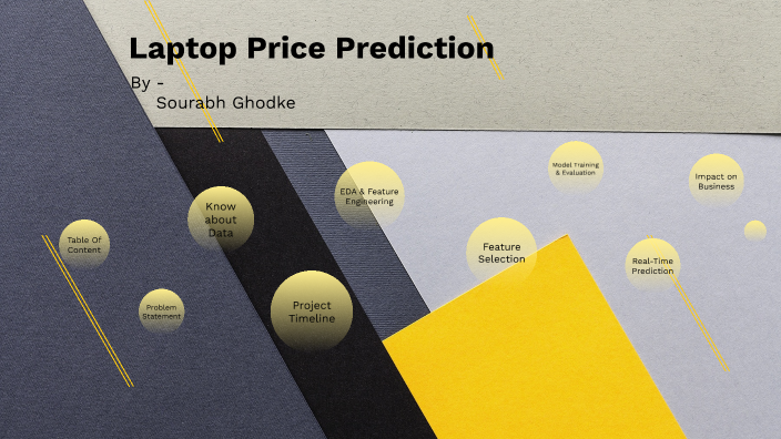 Laptop Price Prediction By James Bond On Prezi