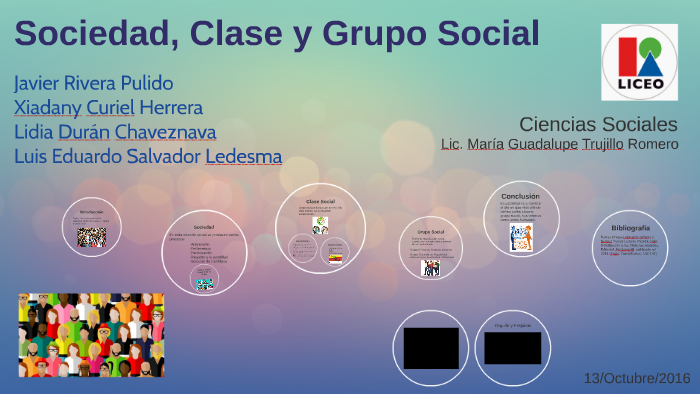 Sociedad, Clase y Grupo Social by Javier Rivera Pulido on Prezi