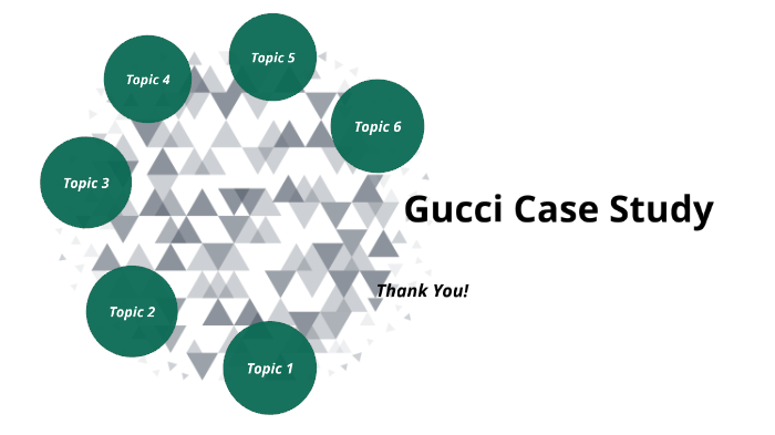 case study on gucci
