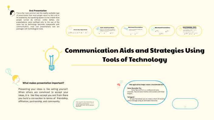 Communication Aids and Strategies Using Tools of Technology by Dan Rave ...